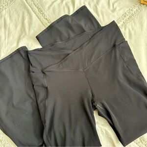 Fabletics PureLuxe Black Flare Leggings